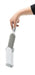 Trixie Harenpluizenborstel Met Reinigingsstation Wit / Grijs 33 Cm