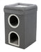 Trixie Krabpaal Cat Tower Saul Grijs 39X39X64 Cm