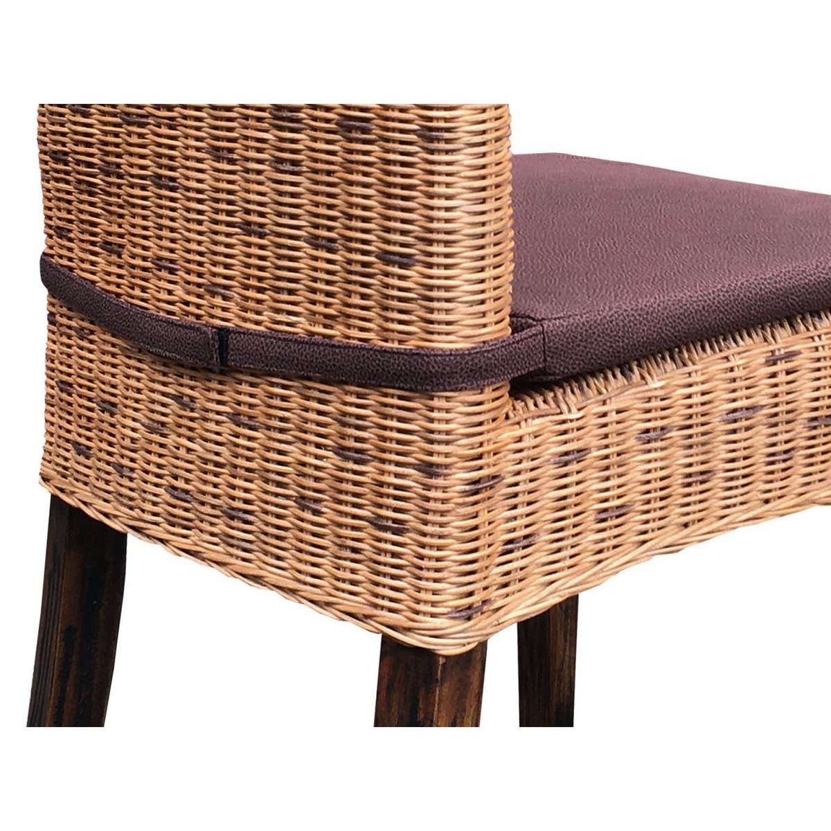 Eetkamerstoelen set 6 -delige rattan stoelen wintertuin gangen cardine cabana