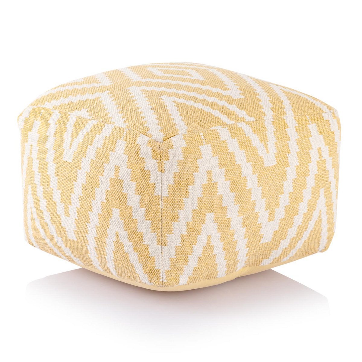 Zittend dobbelstenen voetkrukken stoel kruk 50x35x50cm pouf kelim vloerkussen peru zwarte taupe gele turquoise