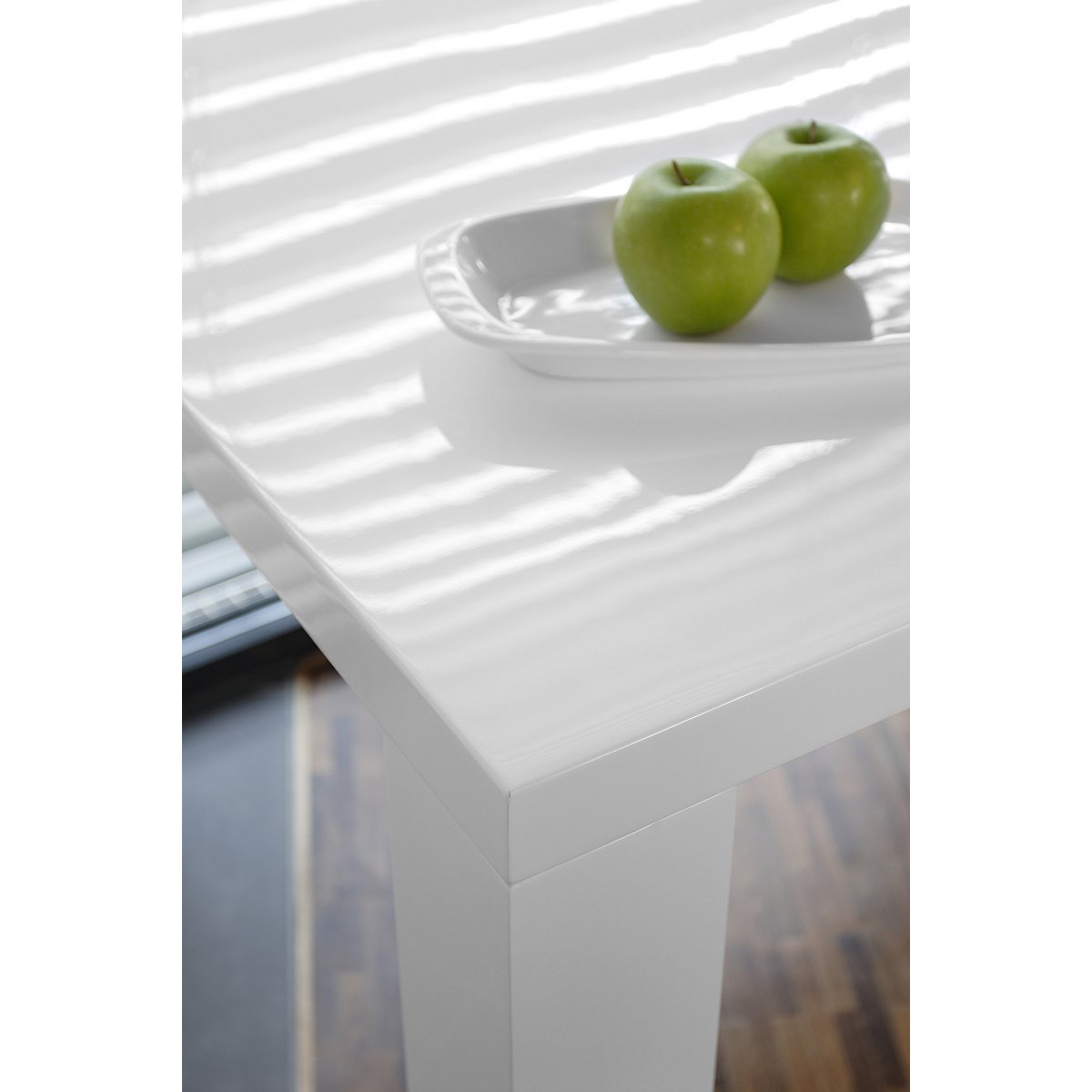 Eettafel 180x90x76 cm wit