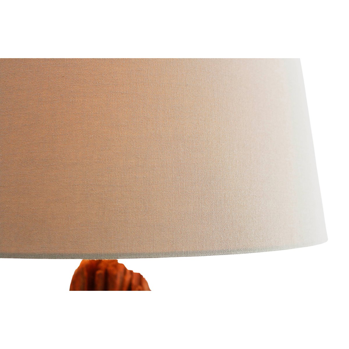 Vloerlamp drijfhout naturel/wit 175 cm