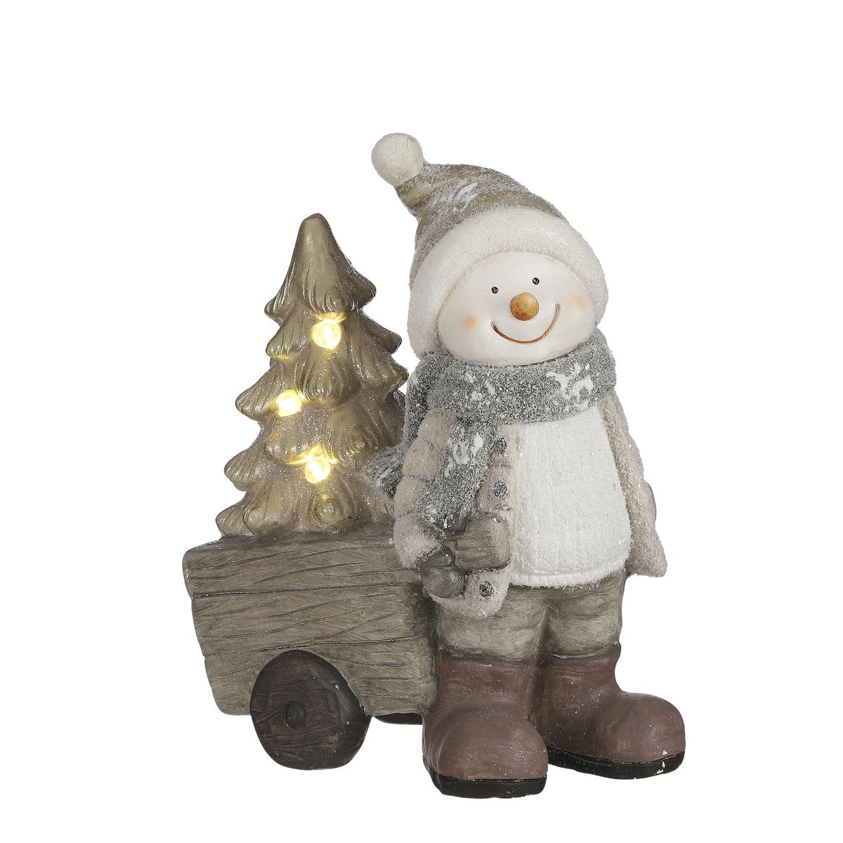 Kerstfiguren  Grijs