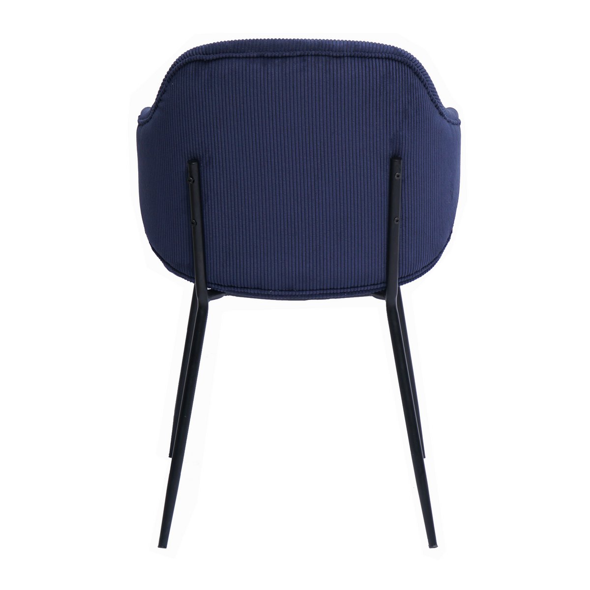 Set van 2 fauteuils donkerblauw