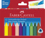 Faber Castell Fc-120010 Waskrijt Driehoek 12 Stuks
