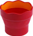 Faber Castell Fc-181517 Watercup Clic &Amp; Go Roze/Oranje