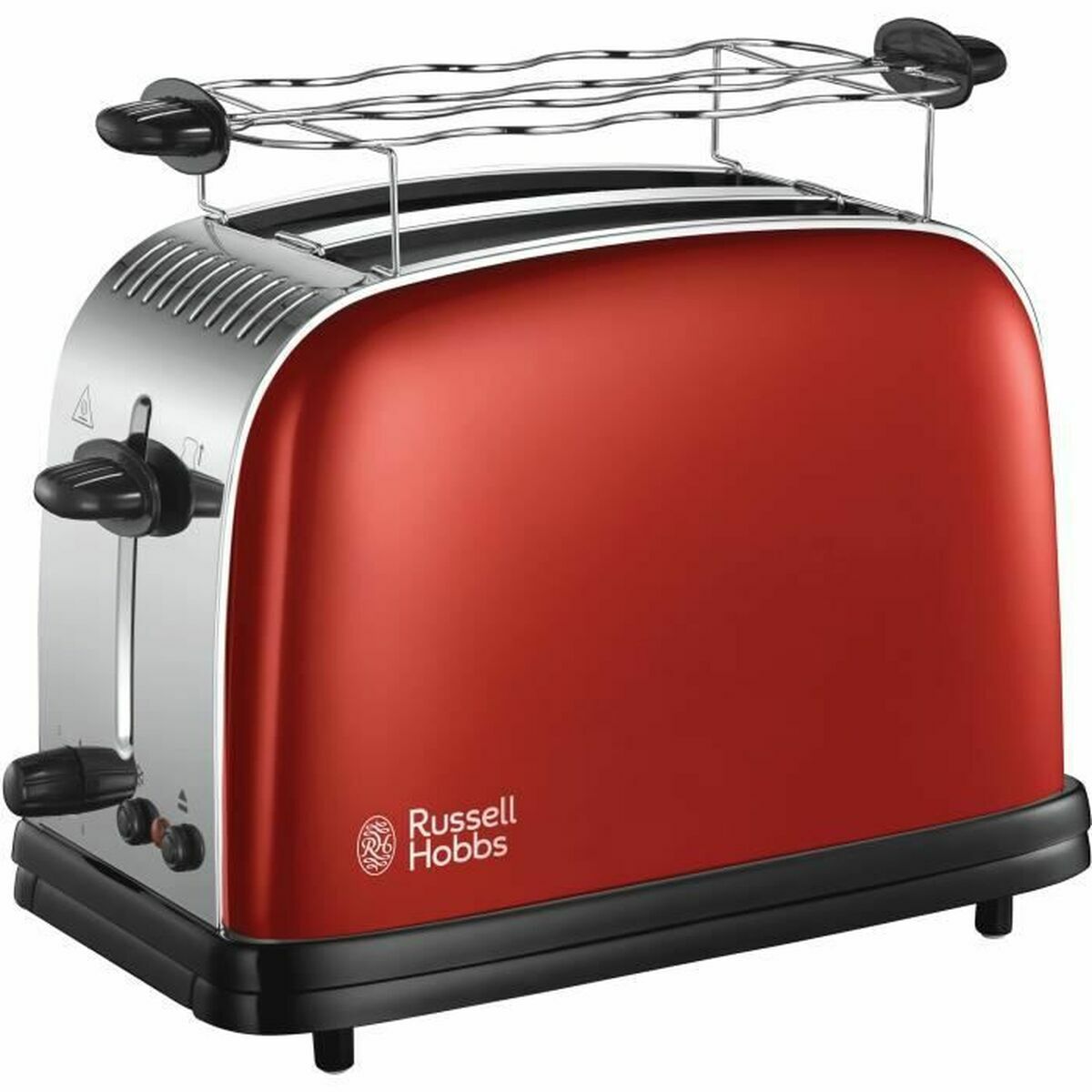 Broodrooster Russell Hobbs Colours Plus+ Flame Red 1670 W
