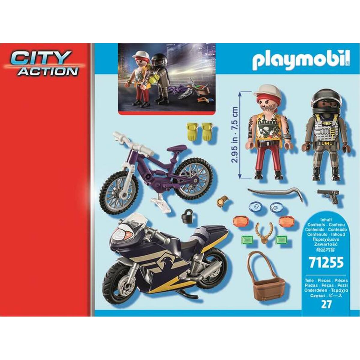 Voertuig Speelset   Playmobil         27 Onderdelen