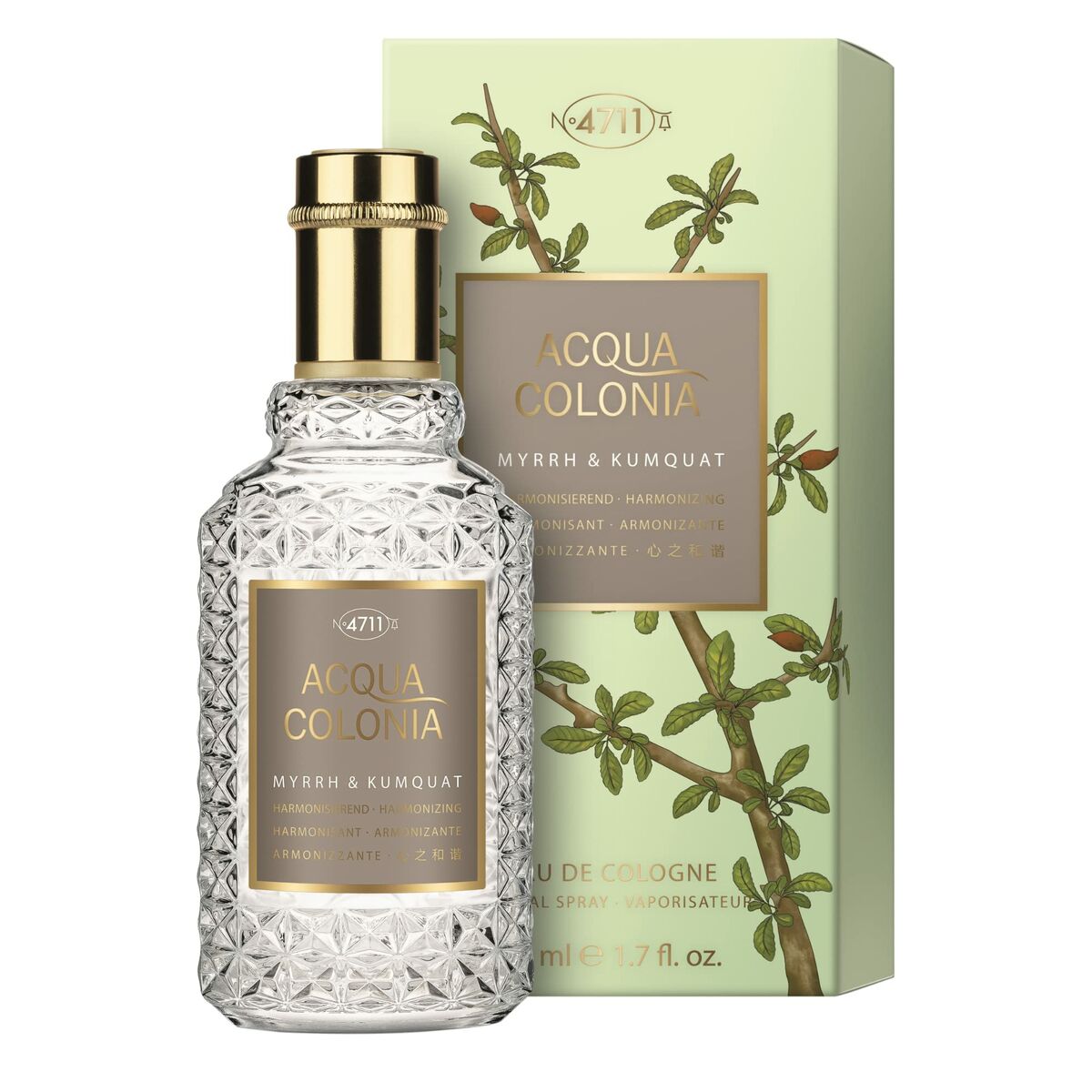 Uniseks Parfum 4711 Acqua Colonia Myrrh & Kumquat EDC 50 ml