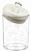 Trixie Voorraadpot Kunststof Transparant / Wit 1,5 Ltr 17,5 Cm