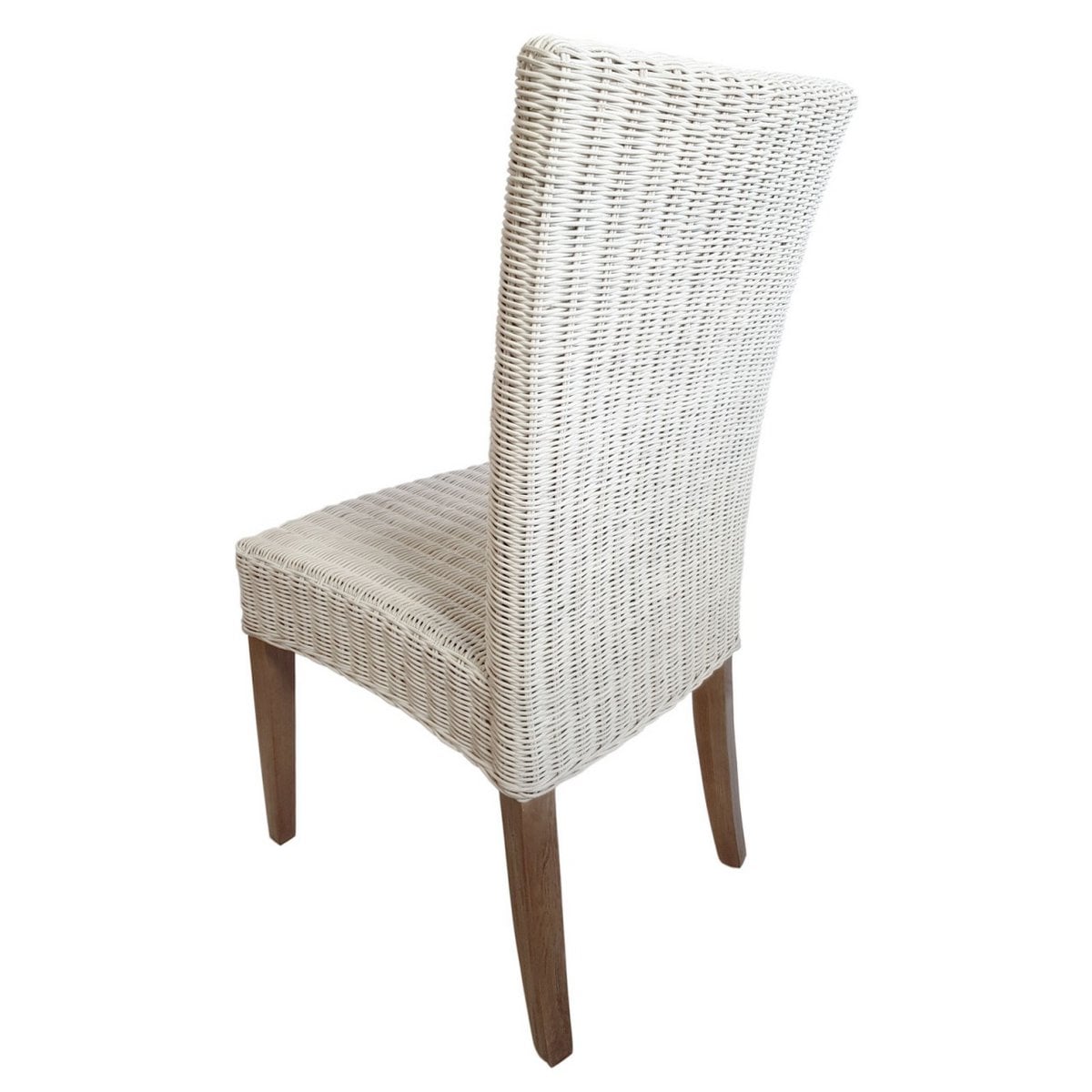 Rattan stoel eetkamer stoel white cardine mand stoel duurzame wintertuin stoel
