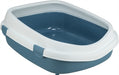 Trixie Kattenbak Primo Met Rand Blauw / Wit Xxl 71X56X25 Cm