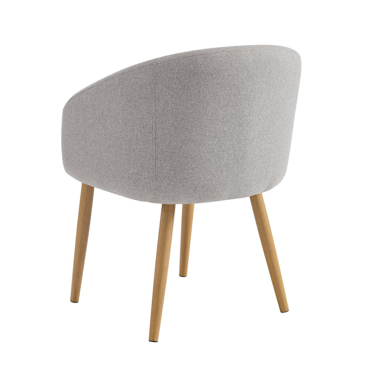 Fauteuilset van 2 structuurstof taupe