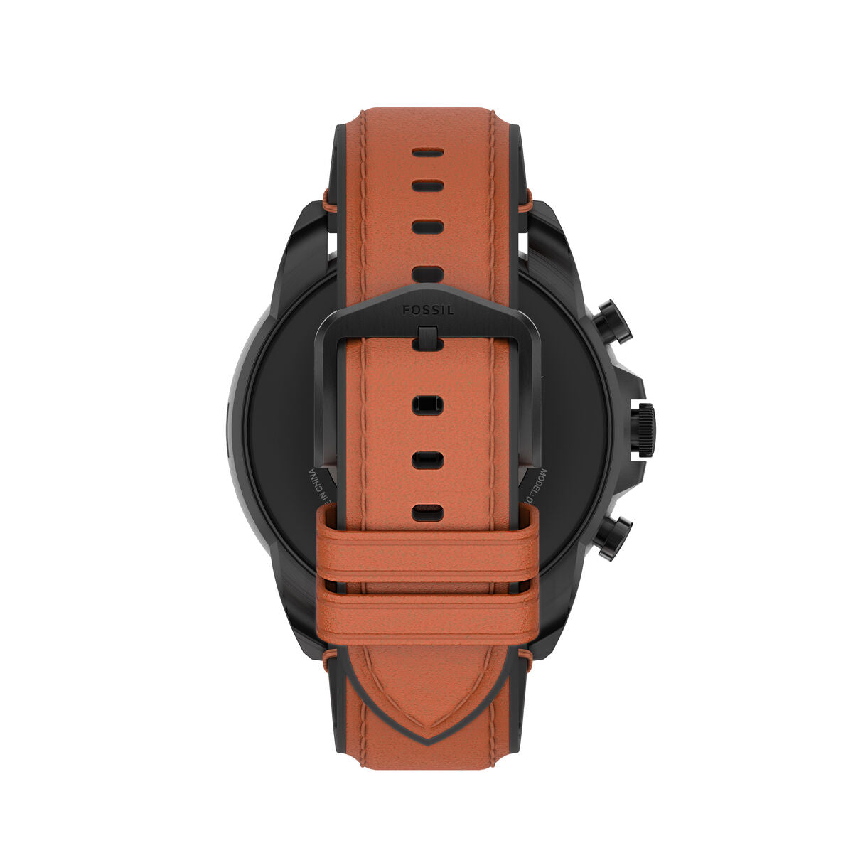 Smartwatch Fossil FTW4062 Zwart Bruin 1,28"