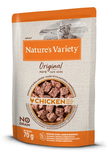 Natures Variety Original Pouch Chicken 12X70 Gr
