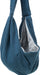Trixie Draagtas Buikdrager Sling Blauw / Grijs 22X20X60 Cm