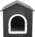 Trixie Hondenmand / Kattenmand Huis Livia Grijs / Wit 50X50X54 Cm