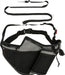 Trixie Joggingriem Met Lijn Grijs / Zwart 115-150X2 Cm / 70-130X23 Cm