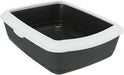 Trixie Kattenbak Classic Antraciet / Wit 47X37X15 Cm