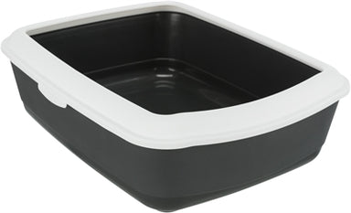 Trixie Kattenbak Classic Antraciet / Wit 47X37X15 Cm