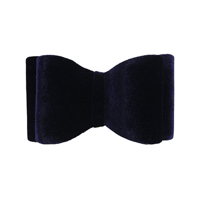 Cupid & Comet Luxury Vlinderstrik Fluweel Blauw S