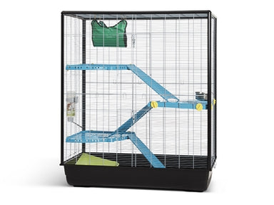Savic Rattenkooi Zeno 3 Knock Down Empire Antraciet 100X50X118 Cm