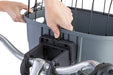 Trixie Stuur-Fietsmand Kunststof Grijs 42X30X39 Cm Tot 5 Kg