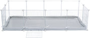 Trixie Vloer Voor Indoorren 62460 Grijs / Wit 140X70 Cm