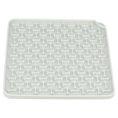 Trixie Lick'n'snack Mat Siliconen Lichtgrijs 20X20 Cm