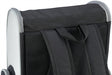 Trixie Hondentas Rugtas Chloe Lichtgrijs / Zwart 39X27X43 Cm