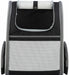 Trixie Hondentas Rugtas Chloe Lichtgrijs / Zwart 39X27X43 Cm