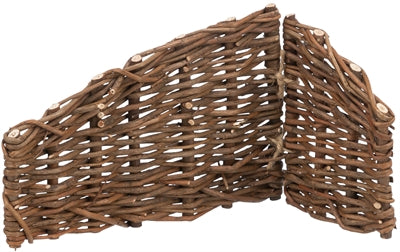 Trixie Hoekelement Voor Muizen En Hamsters Wilg 20X10X13Cm