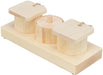 Trixie Snack Cups Voor Ratten En Konijnen Hout 15X45X6 Cm