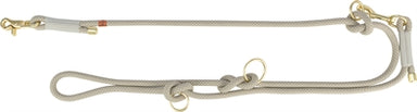 Trixie Soft Rope Hondenriem Verstelbaar Grijs / Lichtgrijs 200X1 Cm