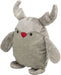 Trixie Hert Zonder Geluid Stof / Pluche Grijs 30 Cm