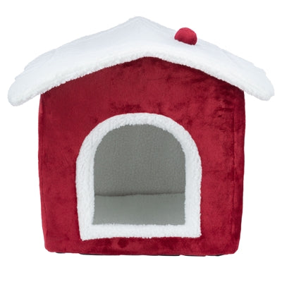 Trixie Kattenmand Huis Rood / Wit 35X38X45 Cm