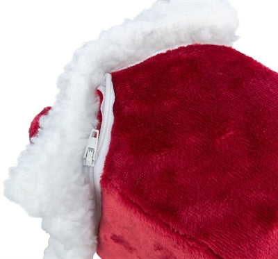Trixie Xmas Cuddly Cave Muis / Hamster Rood / Wit 15X15X12 Cm
