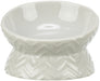 Trixie Verhoogde Voerbak / Waterbak Keramiek Licht Taupe 150 Ml 13 Cm