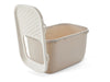 Savic Kattenbak Hop In Giant Wit / Mokka 74X50X43,5 Cm
