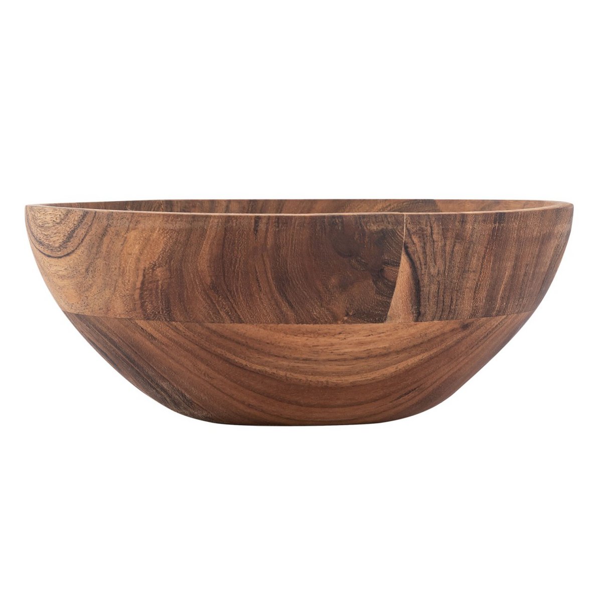 Houten kom decoratie bowl master doos 8-delige 20 of 25 cm voedsel acacia massief