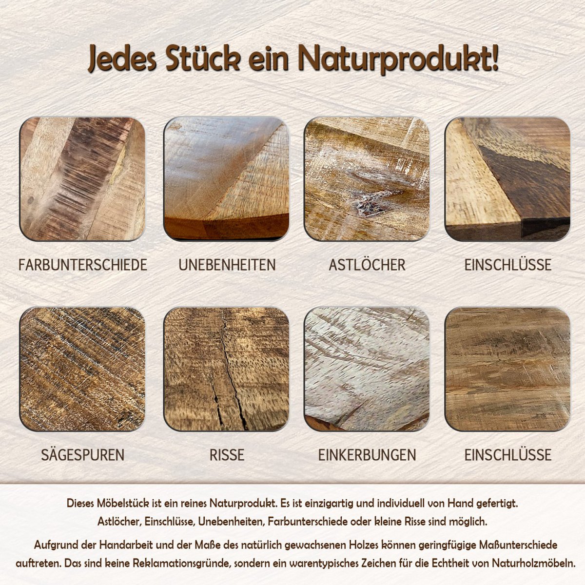 Set van 2 salontafels (6 stuks) 1 pallet woonkamertafel München metalen frame