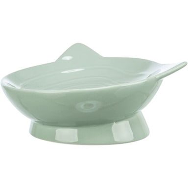 Trixie Voerbak / Drinkbak Kat Viviana Keramiek Salie 150 Ml 14 Cm