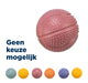 Trixie Bal Natuurrubber Assorti 4,5 Cm
