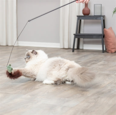 Trixie Kattenhengel Muis Kunststof / Pluche 46 Cm