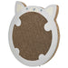 Trixie Junior Krabmat Hamster Met Catnip Lichtgrijs 31X32,5X2,5 Cm