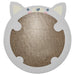 Trixie Junior Krabmat Hamster Met Catnip Lichtgrijs 31X32,5X2,5 Cm