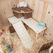 Trixie Platform Met Helling Voor Muizen / Hamsters Onbehandeld Hout 47X30X25 Cm