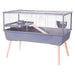 Zolux Knaagdierkooi Cavia Neolife Grijs 99X54X76 Cm