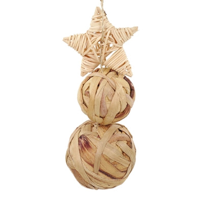 Cupid & Comet Trio Boom Van Waterhyacint 22X8 Cm