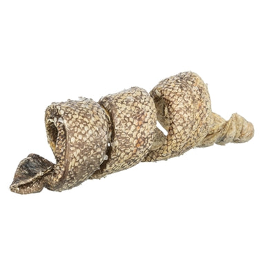 Trixie Denta Fun Curl Wokkel Met Kabeljauw 12 Cm 25 Gr 50 St